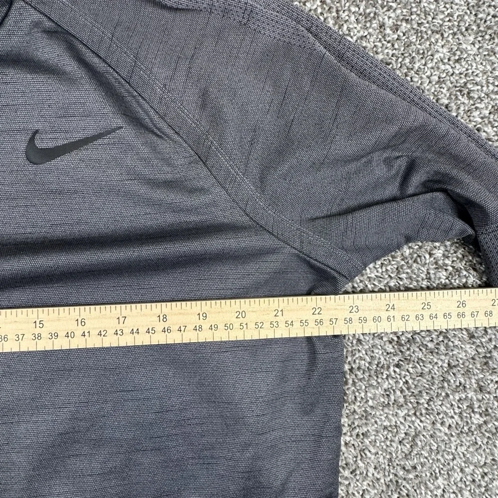Nike Golf Dri-Fit‎ Men's Sz L Gray Long Sleeve Crew Neck Pullover 932316- 036